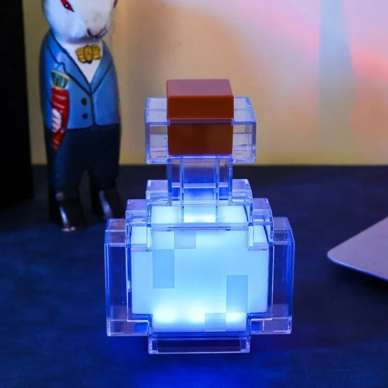 Voxel Potion Lamp