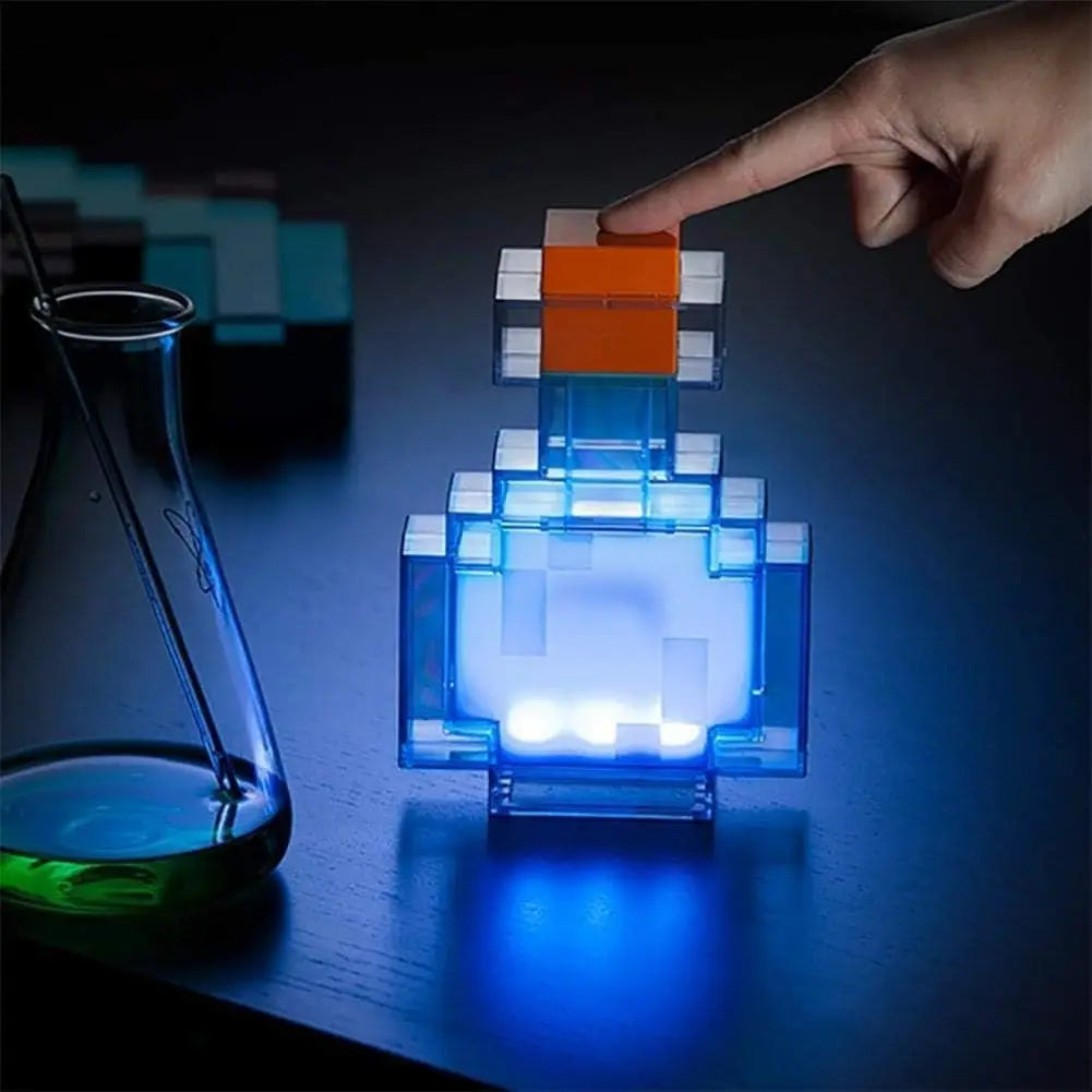 Voxel Potion Lamp